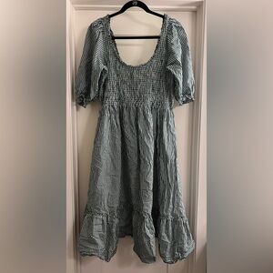Hill House XXL Louise Green Gingham Dress